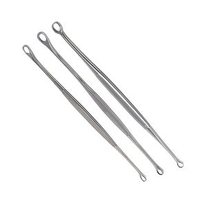 Curetas Ortopédicas Sims de Doble Punta, Afiladas y Rústicas, Instrumentos Quirúrgicos Manuales de Acero Inoxidable de Alta Calidad, Clase I Ortopédica - Product Image 4