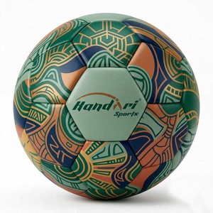 ลูกฟุตบอลพับได้ KANDARI SPORTS น้ำหนักเบา ทำจาก PU  สามารถใส่ลมออกได้  พร้อมโลโก้สั่งทำ สำหรับของขวัญองค์กร ฝึกซ้อมกลางแจ้ง และการแข่งขัน - Product Image 6