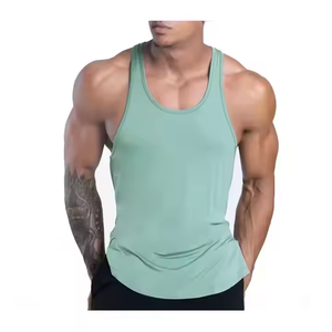 Service OEM Vêtements de sport Personnalisation de la couleur Débardeur respirant 100% coton sans manches Prix de gros Débardeurs - Product Image 4