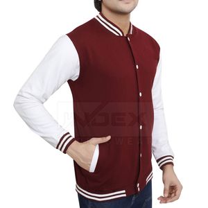 Chaqueta Bomber de Invierno Personalizada para Hombre, Estilo Universitario, Ropa Urbana Retro, Chaqueta Deportiva, Venta al Por Mayor OEM - Product Image 3