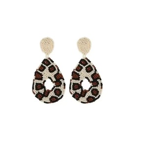 Top Tendance bijoux Perles broderie Boucles d'oreilles de forme ronde d'Inde boucles d'oreilles faites à la main pour femmes et filles look classique - Product Image 4