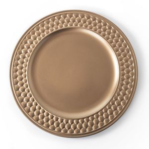 Heavy Duty Metal Charger <b>Plate</b> For Commercial Restaurants Banquet Halls Wedding Functions And Catering - Product Image 2