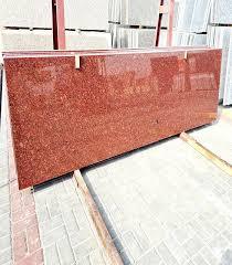 เคาน์เตอร์ครัวหินแกรนิตสีแดงของจักรวรรดิพรีเมี่ยมหนา20มม. ทนทานต่อสิ่งแวดล้อมพื้นผิวขัดเงาทันสมัยสวยงามโดดเด่น - Product Image 3