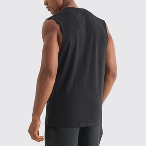 Camiseta sin Mangas Deportiva para Hombre, Tejida, de Secado Rápido y Transpirable, Estilo Casual para Entrenamiento, Personalizable, 2026 Premium - Product Image 2
