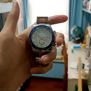 Reloj de Hombre Automático de Lujo de Alta Calidad de Fábrica C+, Diseño de Moda 904L, Deportivo de 44 mm, Cristal de Zafiro 4161, Correa de Goma para Buceo - Product Image 4