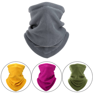 Customizable Thick Polar Fleece <b>Neck</b> <b>Warmer</b> Mask Winter Cycling Gaiter Camping Scarf with Snood Bandana Eye Masks & Accessories - Product Image 2