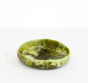 Ensaladera de Resina Hecha a Mano con Acabado Brillante, Aspecto Natural, Libre de BPA, Ecológica - Product Image 3