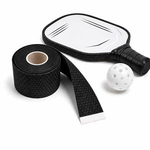 Practice and Competition Durable Pickleball Edge Guard <b>Tape</b> Easy Apply Flexible Material Shields Paddle Edges from Damage - Product Image 1