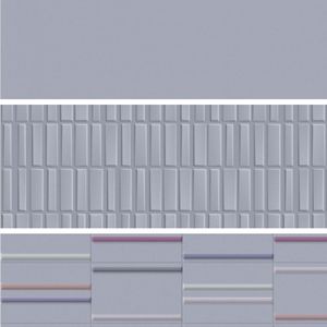 Elite 300x600 White Glossy Ceramic Wall <b>Tile</b> Heavy Duty Minimalist Style Suitable for Modern Corporate Interior Decorating - Product Image 2