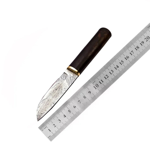 Couteaux en acier Damas forgés à la main, légendaires Vikings, fabriqués selon des procédés traditionnels, manches en bois artistiques, garantie de 3 ans - Product Image 4