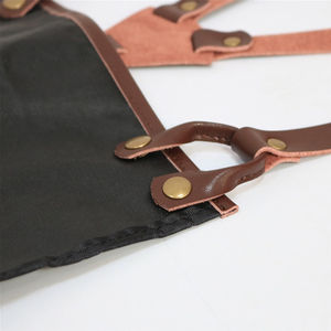 Tablier de soudeur sans manches en cuir véritable de haute qualité, fabriqué en usine au Pakistan - Product Image 6