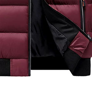 Veste matelassée pour homme à col montant, personnalisable avec logo, imperméable, pour usage extérieur, haute qualité, sur mesure - Product Image 6