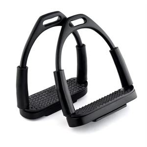 Estribos Premium para Montar a Caballo Estilo Western, 5 Pulgadas de Ancho, con Diseño Floral en Relieve, Cubiertos en Cuero Marrón, Estribos Resistentes para Equitación - Product Image 1