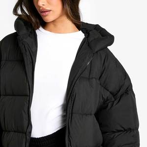 <b>Women</b> Winter Puffer Jacket Quilted Hooded Bubble <b>Coat</b> Long Sleeve Zip Up Warm Casual Outdoor Fashion Jacket Outerwear 2026 - Product Image 5
