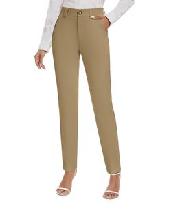 Pantalons de costume droits et extensibles pour femmes, nouvelle arrivée au Bangladesh, à porter au travail, décontractés, pantalons de costume, usine directe - Product Image 1
