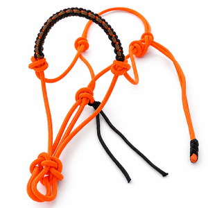 Cuerda de Nylon Multicolor con Accesorios de Latón o Níquel, Personalizable, para Caballos, Fabricada en India - Product Image 1