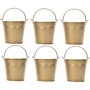 Jarrón de Metal con Acabado Texturizado Premium para Flores, para Interiores de Casas de Lujo, Jarrón de Metal para Aniversario, Jarrón para Flores de Zahid Exports - Product Image 1