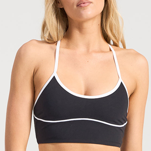 Sujetador Deportivo para Mujer, Color Sólido, para Fitness, Yoga, Gimnasio, Entrenamiento, Ropa Deportiva, Top - Product Image 6