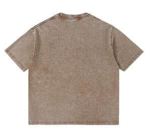 T-shirt homme coupe ample et courte, 100% coton, grammage lourd, personnalisable avec logo et design sur mesure - Product Image 4