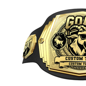 GOAT Championship Belt Premium Quality Sports Belt with Custom Text Perfect for Awards and Tournaments - Product Image 4