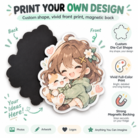 Fabricant d'aimants de réfrigérateur en acrylique personnalisés, cadeaux promotionnels mignons et amusants avec logos et formes personnalisés