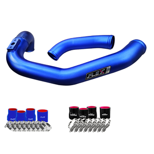 ชุดท่ออลูมิเนียม FLEX สำหรับอินเตอร์คูลเลอร์ (ท่อทดแทน) สำหรับรถ ISUZU ALL NEW DMAX 1.9 ปี 2015-2019 สีฟ้า - Product Image 1