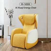 Fauteuil de massage compact pour la maison IH-5008, 2-en-1 canapé et masseur, mini format, Bluetooth, USB, 3 modes, facile à déplacer, idéal pour les petits espaces
