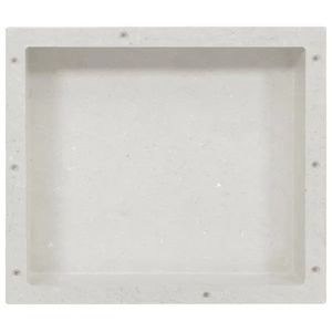 Estantes de Baño para Nicho de Ducha, Color Blanco Mate, 16.1"x14.2"x3.9" - Product Image 2