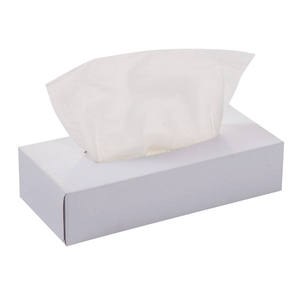 GreenIsland White .ISO Certified Eco-Friendly 2 Ply Virgin Box Facial <b>Tissue</b> Custom Logo Sides Embossed for Hotels Households - Product Image 4