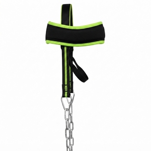 Arnés para ejercitar los músculos de la cabeza, arnés de entrenamiento para fuerza de cuello y cabeza, para levantamiento de pesas en el gimnasio, para deportes de fortalecimiento del cuello. - Product Image 6