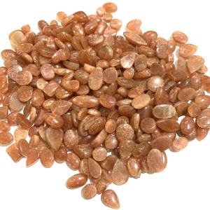 Piedra Semipreciosa de Alta Calidad, Piedra del Sol Natural, Corte Rosa, Cabujón en Forma de Pera, Certificada por Terceros, Tamaño Personalizable, Venta al Por Mayor - Product Image 2