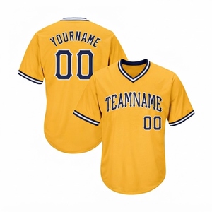 Jersey de Béisbol de Secado Rápido, Antibacterial, Impermeable, Transpirable, de Poliéster, con Logotipo Personalizado, Nuevo, Precio Razonable, Superventas - Product Image 4