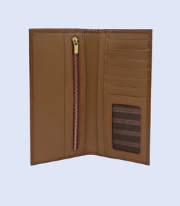 Wholesale Price Factory Direct Long Custom Logo <b>RFID</b> <b>Wallet</b> Genuine Leather Men's Lightweight High Quality Premium Card Holder - Product Image 6