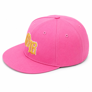 Casquette Snapback Brodé(e) Personnalisé(e) Unisexe en Coton, Chapeau de Baseball Réglable à Visière Plate, Accessoire de Mode Streetwear - Product Image 1