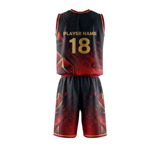 Tenue de volley-ball moderne pour joueurs, vêtements de performance confortables avec impression par sublimation intégrale et style athlétique - Product Image 2