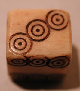 Vintage Hand Carved Bone <b>Dice</b> <b>Set</b> Decorative Numbers Artisan Crafted For Wedding Decorations - Product Image 5
