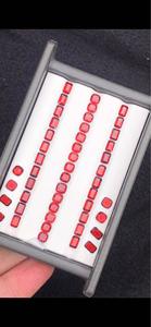 Magnifique pierre précieuse de grenat naturel taille calibrée, pierres de grenat taillées de qualité supérieure, toutes formes pour la fabrication de bijoux en gros - Product Image 3