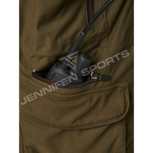 Veste de chasse pour homme en toile de coton 100% multi-poches, résistante à l'eau, pour le camping en plein air en hiver, vente chaude - Product Image 3