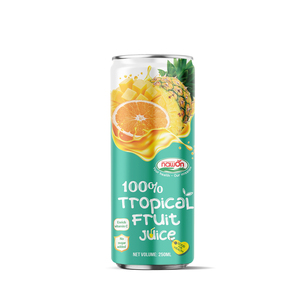 น้ำส้มเขียวหวาน 100% ตราเนาวอน ขนาด 250 มล. น้ำผลไม้กระป๋อง ไม่เติมน้ำตาล คั้นสด อุดมด้วยวิตามินซี - Product Image 3