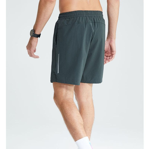 Mens Casual Lightweight Quick Dry Breathable Elastic Waist Polyester/Cotton Jogging Shorts for Gym Running Fitness Outdoor - Product Image 2