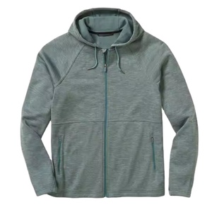 Sweat à capuche zippé pour homme, en coton épais de qualité supérieure, style streetwear, teint uni, idéal pour la mode hivernale - Product Image 3