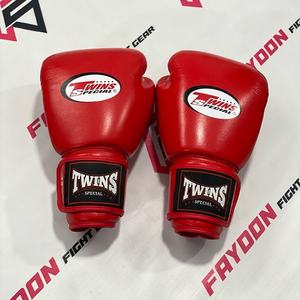 Nouveaux gants de boxe en cuir avec logo personnalisé pour le soutien du poignet, gants d'entraînement MMA, gants de boxe de qualité sportive - Product Image 2