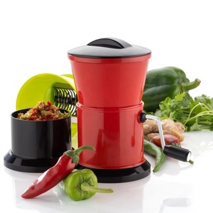 Cortadora de verduras sin electricidad de acero inoxidable de alta calidad, la mejor picadora para utensilios de cocina - Product Image 1