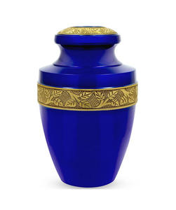 Urnes funéraires en laiton pour adultes, urnes artisanales pour cendres d'hommes et de femmes, urnes décoratives, urnes funéraires - Product Image 1