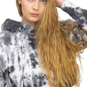 Sudaderas con capucha para mujer de alta calidad con logotipo y diseño personalizados, en sudaderas con capucha de primera calidad con lavado ácido. - Product Image 3