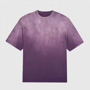 เสื้อยืดผู้ชายแบรนด์ดีไซเนอร์แฟชั่นสไตล์ใหม่คุณภาพสูงแบบวินเทจฟอกสี - Product Image 3