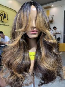 Extensions de cheveux naturels vierges Remy vietnamiens en gros, 100 % naturels, double trame, style rebondissant - Product Image 2