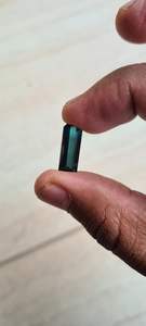 พลอยทัวร์มาลีนสีน้ำเงินอินดิโกธรรมชาติทรงแปดเหลี่ยมเจียระไน - Product Image 2