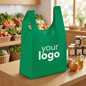 Hot Sale Custom Logo Screen Printing PP D Cut Non Woven Tote <b>Bag</b> Heat Sealed Disposable Agricultural <b>Packaging</b> <b>Bags</b> OEM Factory - Product Image 1