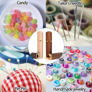 Organizador de Agujas para Bordado, Portátil, Duradero, Ecológico, Simple, Hecho a Mano en Madera, Grosor de 2mm, Longitud de 20cm, Personalizable - Product Image 6